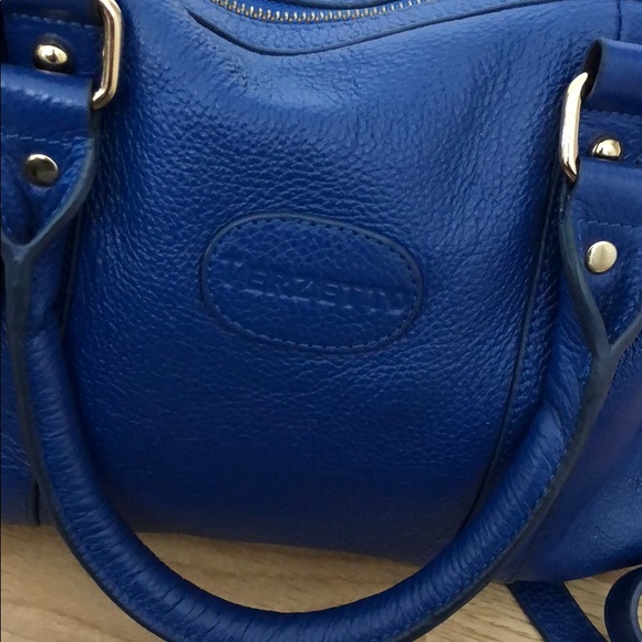 Terzetto Handbags - Terzetto genuine leather electric blue purse